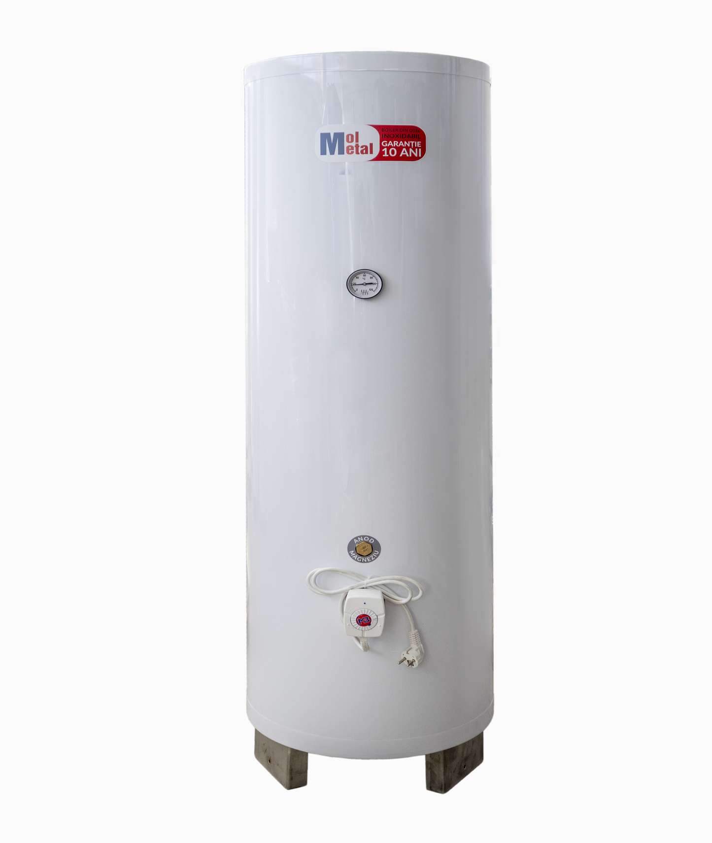 Boiler indirect din inox cu 2 serpentine in paralel 150 litri