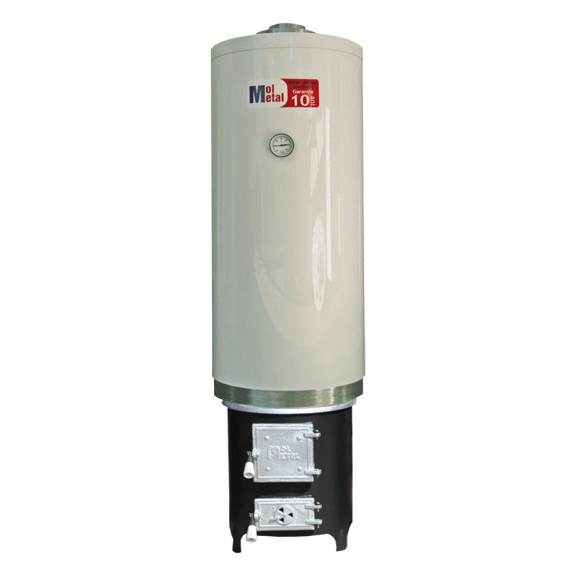 Boiler pe lemne din inox CS 13-0-BD izolat cu soba