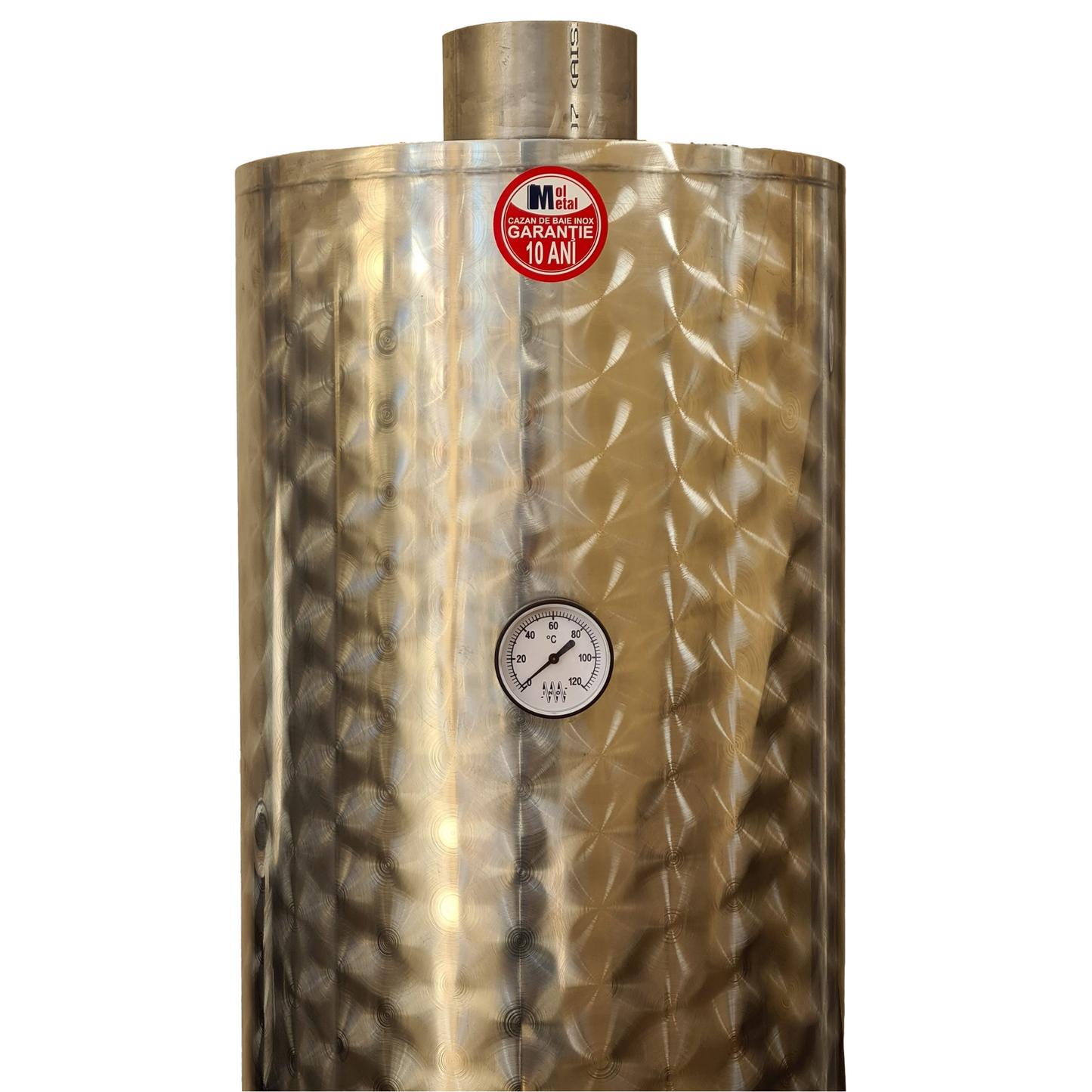 Boiler pe lemne din inox cu serpentina tip CS 14-0-BD